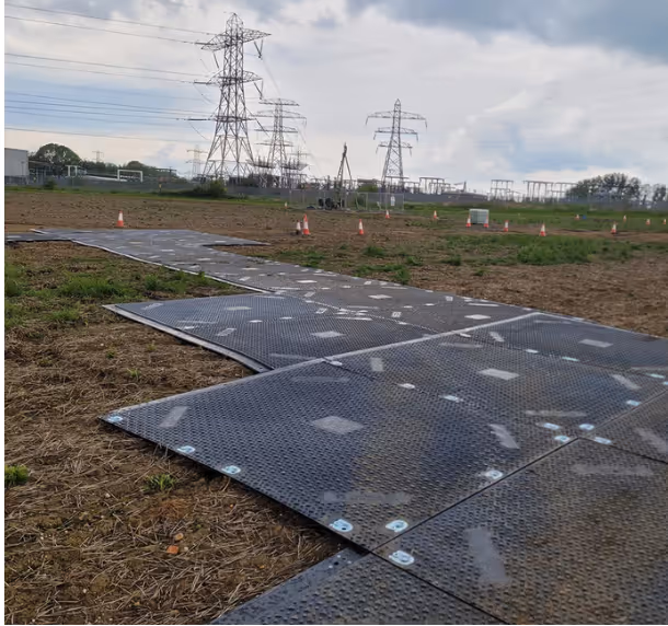 Overlap Panels Groundsafe Ground Protection and Trackway Hire Products