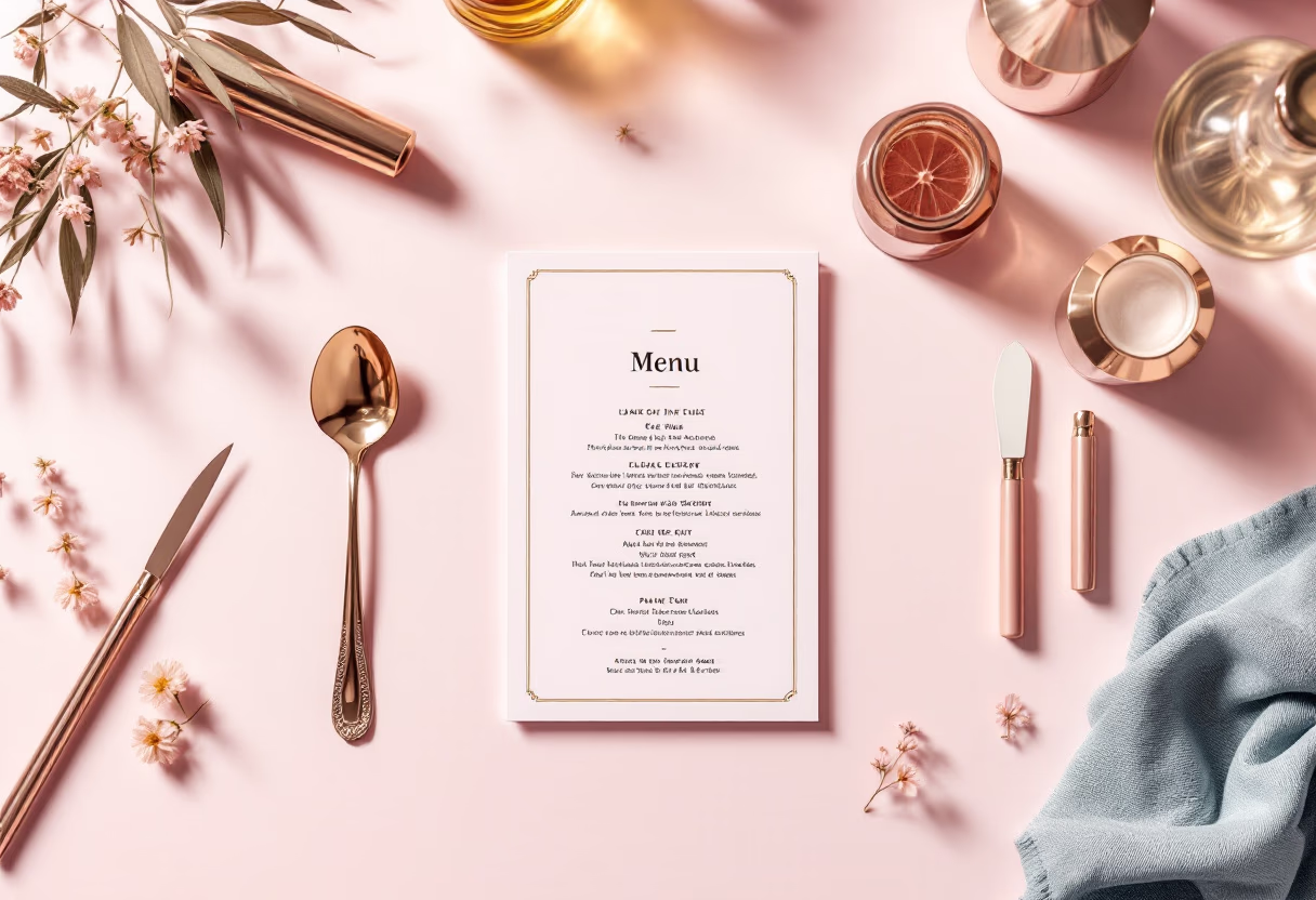 image of popular drink menu